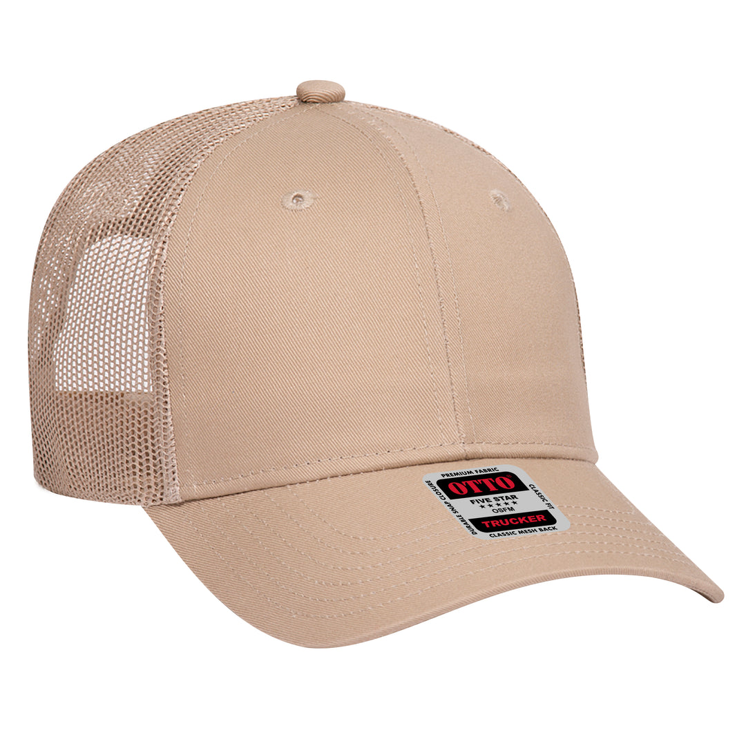 OTTO CAP® 6 Panel Low Profile Mesh Back Trucker Hat