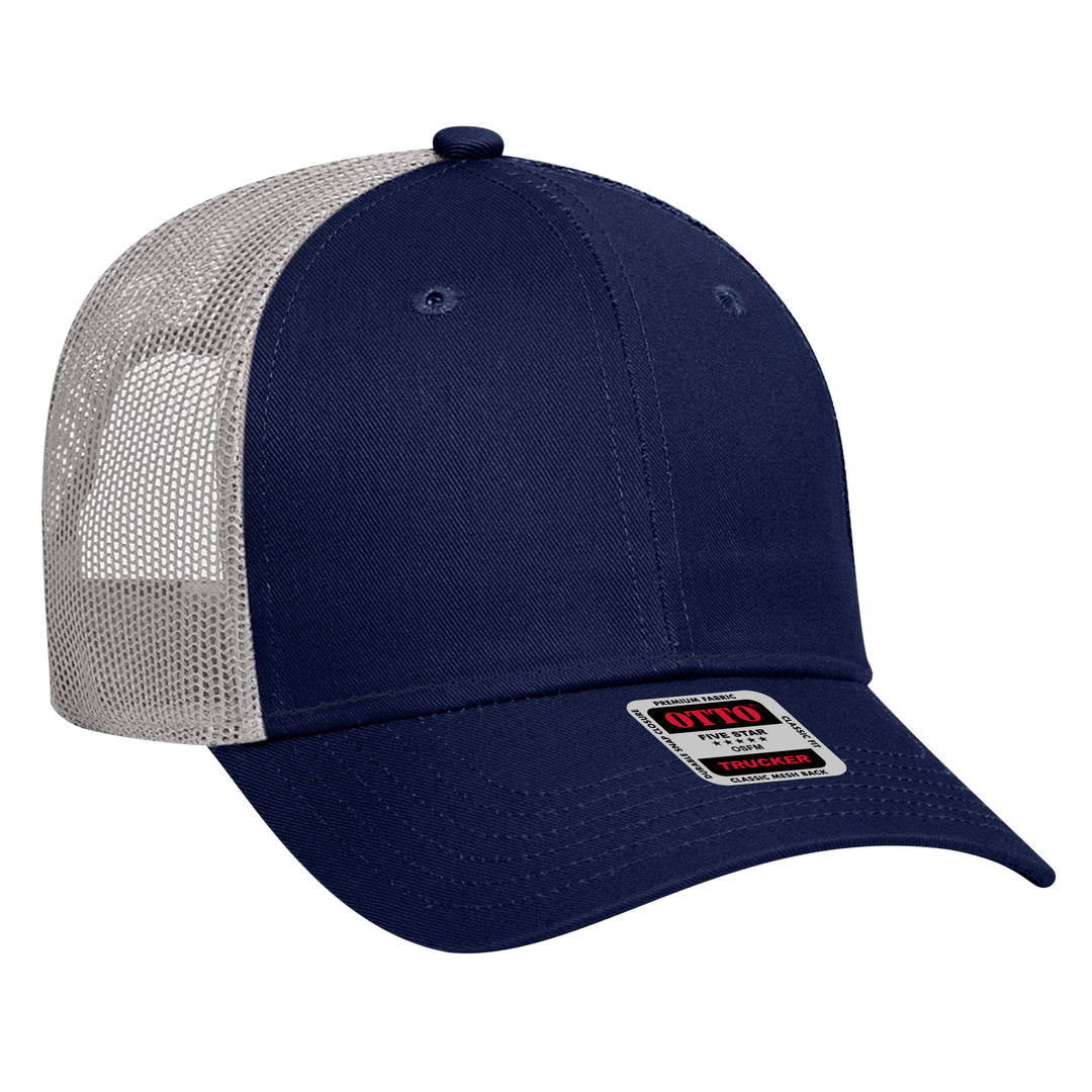 OTTO CAP® 6 Panel Low Profile Mesh Back Trucker Hat