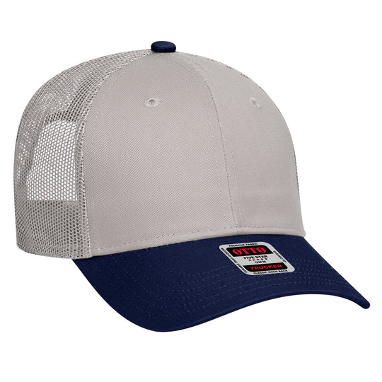 OTTO CAP® 6 Panel Low Profile Mesh Back Trucker Hat