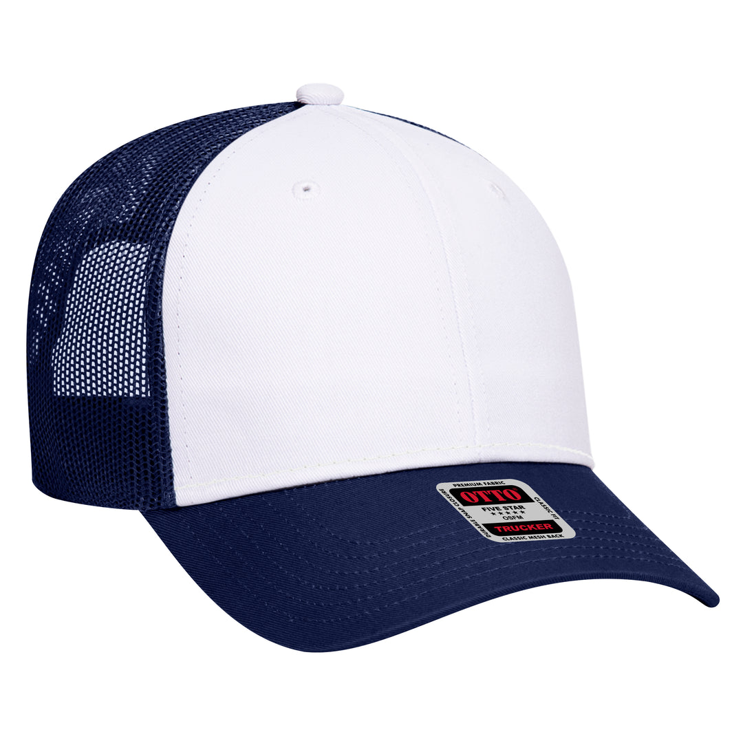 OTTO CAP® 6 Panel Low Profile Mesh Back Trucker Hat