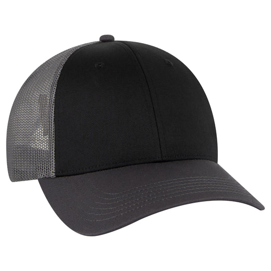 OTTO CAP® 6 Panel Low Profile Mesh Back Trucker Hat