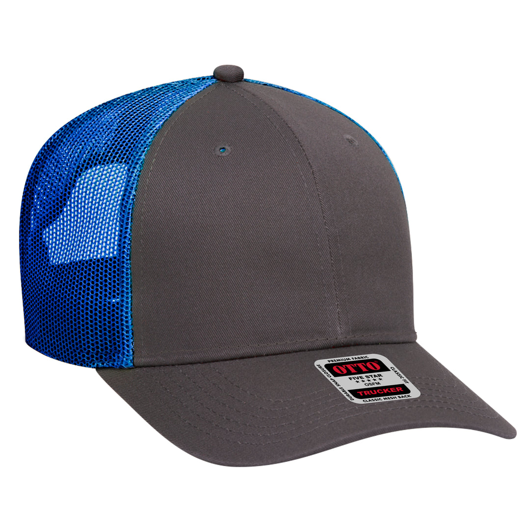 OTTO CAP® 6 Panel Low Profile Mesh Back Trucker Hat