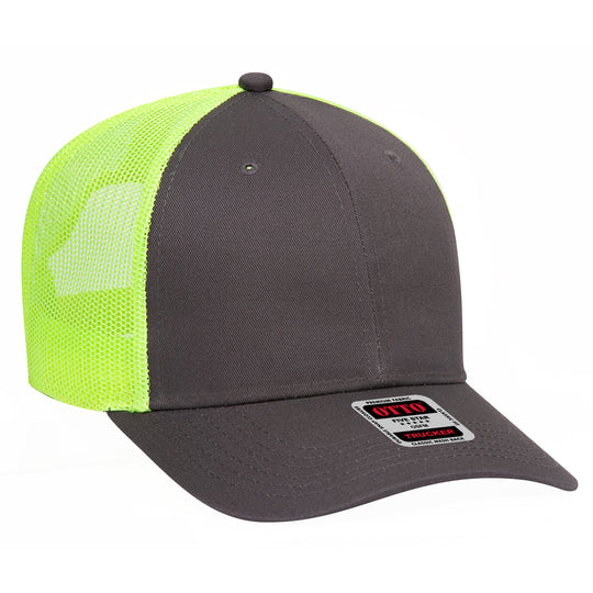 OTTO CAP® 6 Panel Low Profile Mesh Back Trucker Hat