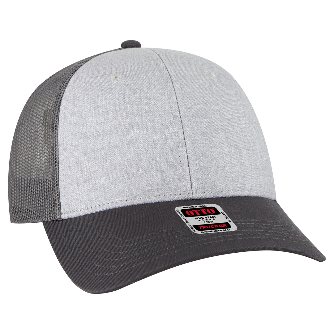 OTTO CAP® 6 Panel Low Profile Mesh Back Trucker Hat