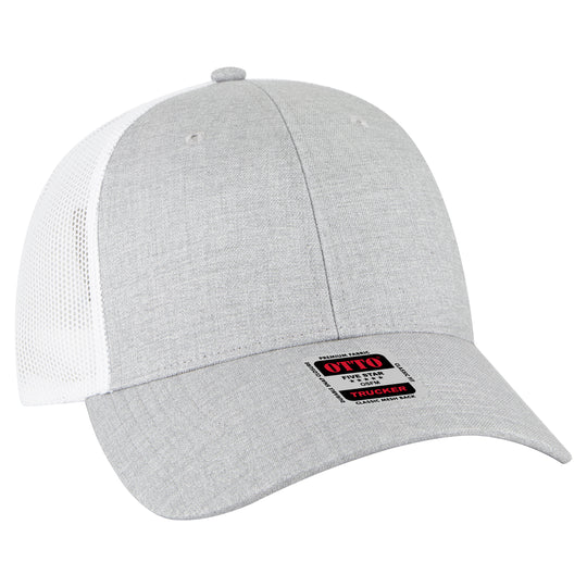 OTTO CAP® 6 Panel Low Profile Mesh Back Trucker Hat